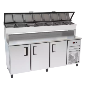 Balcão de Serviço Refrigerado com Condimentadora Venâncio Prime - Alta