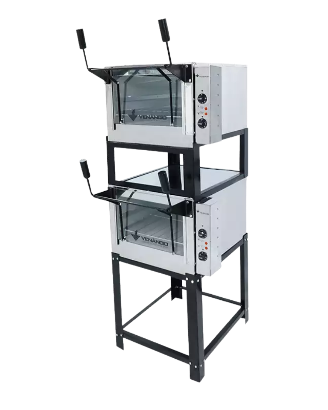 Forno de Lastro Roma Elétrico Inox Duplo - Imagem 2