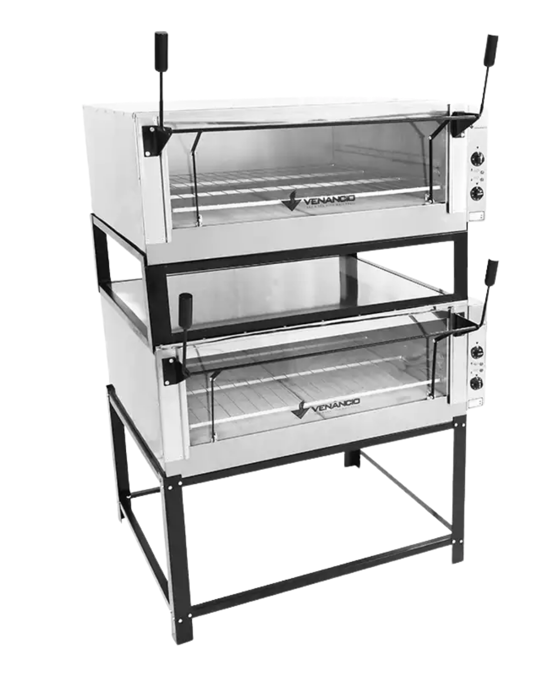 Forno de Lastro Roma Elétrico Inox Duplo